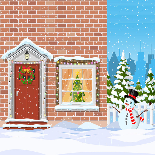 Painel Fotográfico Infantil Porta Natal Ilustrado 1.5x1.5mp17