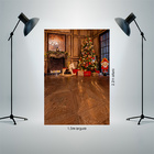 Painel Fotográfico Tecido Janela Natalina 2.2x1.5mp1771