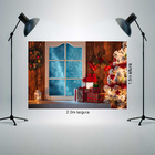 Painel Fotográfico Tecido Janelinha Natal Love 2.2x1.5mp1744