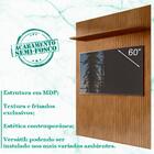 Painel Frisado 220x160 Cm Rack 2 Pt 60 Pol Dcasa