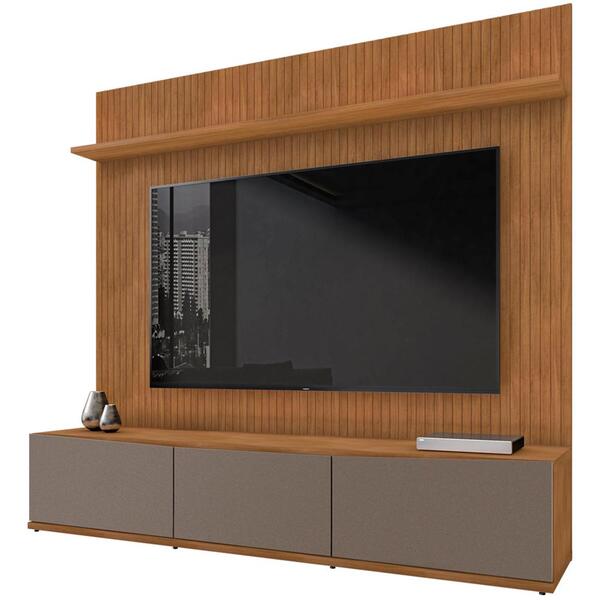 Painel Frisado 220x180 E Rack 60 Pol Sieros Dcasa