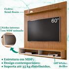 Painel Frisado Suspenso Tv 60 Pol 160 Cm 011087 Dcasa