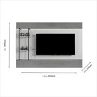 Painel Granada Com Led Para Tv De Até 65 Polegadas Mavaular T