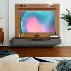 Painel Grande Para Tv Até 60 Polegadas Freijó Cinza Urbano Lo