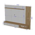 Painel Hanover Para Tv Até 75" Polegadas Com Fita De Led