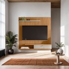 Painel Home Aéreo Para Tv Até 55 1 36 X 1 36 Orléans - Nature