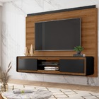 Painel Home Channel Avanci Para Tv Até 75" Nature/preto