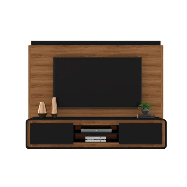 Painel Home Channel Avanci Para Tv Até 75" Nature/preto