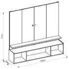 Painel Home Intense Para Tv Até 75 Polegadas Sala De Estar 3
