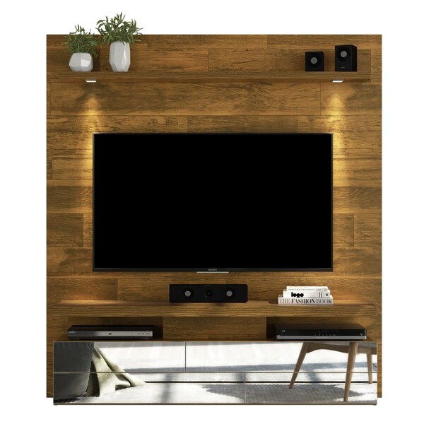 Painel Home Luce Suspenso Com Led Para Tv 60 Polegadas Demoli