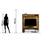 Painel Home Luce Suspenso Com Led Para Tv 60 Polegadas Demoli