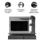 Painel Home Para Tv 60" Maragogi Linea Brasil Carvalho Off Wh