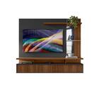 Painel Home Para Tv 60 Polegadas Freijó Preto Maragogi Linea