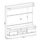 Painel Home Para Tv Até 55 Polegadas 2 Portas Livin 1.6 Hb Mó