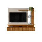 Painel Home Para Tv Até 60 Polegadas 154cmx182cm Com Ripado M