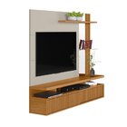 Painel Home Para Tv Até 60 Polegadas 154cmx182cm Com Ripado M