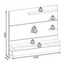 Painel Home Para Tv Até 65 Polegadas Greco Dj Móveis
