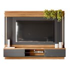 Painel Home Para Tv Até 75 Polegadas Com Led Barcelona Linea