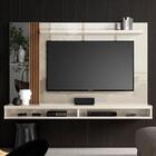 Painel Home Paris Para Tv Até 55 Polegadas Ripado Com Espelho