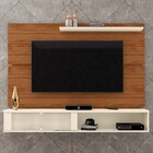 Painel Home Suspenso 181cm Dony M20 Cinamomo Mel/off White -