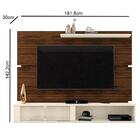 Painel Home Suspenso 181cm Dony M20 Palisandro/off White - Mp