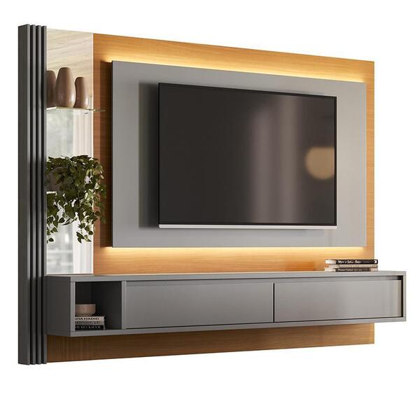 Painel Home Suspenso Cairo Para Tv Até 55” - Pr Móveis