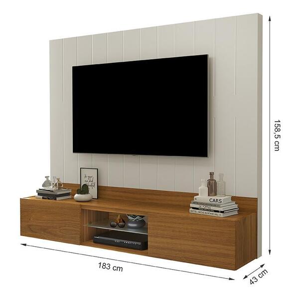 Painel Home Suspenso Conquest Para Tv Até 75” - Móveis Luapa