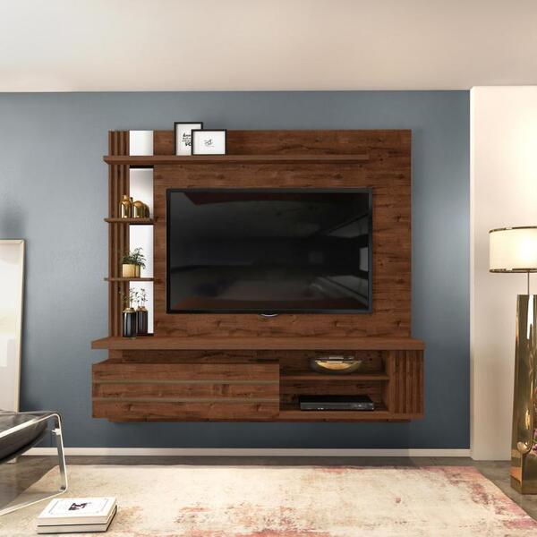 Painel Home Suspenso Marin Para Tv Até 55 Polegadas 3 Portas