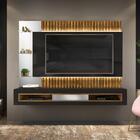 Painel Home Suspenso Para Tv 60 Polegadas Retti 100% Mdf Dj M