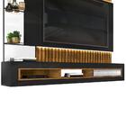 Painel Home Suspenso Para Tv 60 Polegadas Retti 100% Mdf Dj M