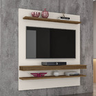 Painel Home Suspenso Para Tv Até 55 Polegadas 2 Prateleiras W