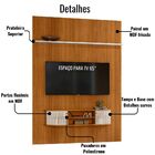 Painel Home Suspenso Tv 65 Polegadas New Monte Carlo Cinamomo