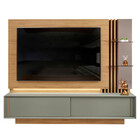 Painel Home Theater Deseo Salone De Mdf Para Tv 75 Pol Dj Móv