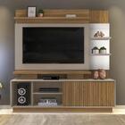 Painel Home Theater Lupo Para Tv 55 Polegadas Carvalho Europe