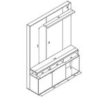 Painel Home Theater Para Tv Até 55 Polegadas Clark Cor Telha