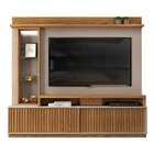 Painel Home Theater Toti Para Tv Até 65 Polegadas Sem Pés Com