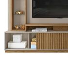 Painel Home Theater Toti Para Tv Até 65 Polegadas Sem Pés Com