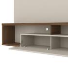Painel Home Tijuca Para Tv De Até 60" 3 Nichos E Espelho Off