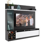 Painel Home Tv 50 Polegadas 180,4cm Em Mdp 3 Portas Quiditá