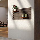 Painel Horizontal Componível Nogueira - Mão   Formão