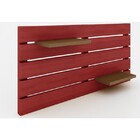 Painel Horizontal Componível Stain Vermelho - Mão   Formão