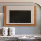 Painel Ibirité Para Tvs De 60 Polegadas Off White Cedro