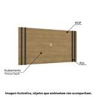 Painel Industrial Para Tv De Até 42- Freijó/preto