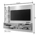 Painel Infinity Plus Mavaular Off White