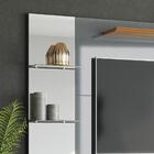 Painel Intense 1.83 Tv Até 55 Polegadas Prateleiras Laterais