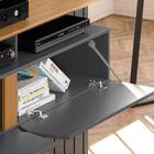 Painel Intense 1.83 Tv Até 55 Polegadas Prateleiras Laterais