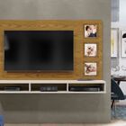 Painel Ipanema Mavaular Móveis Branco Brilho