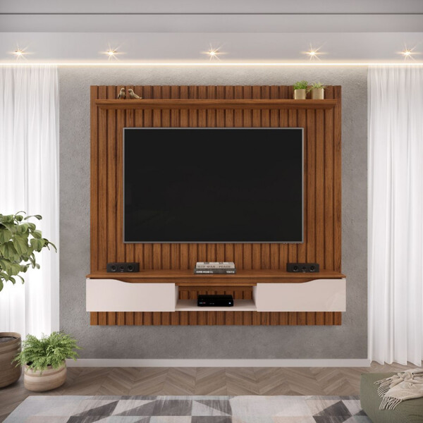 Painel Isac Dj 180 Cm Em Mdf