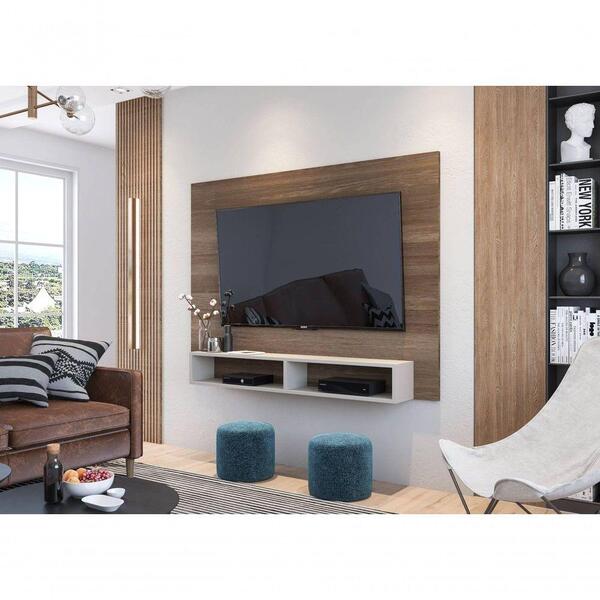 Painel Italia Pop 1609 Naturale/off White Moveis Parana