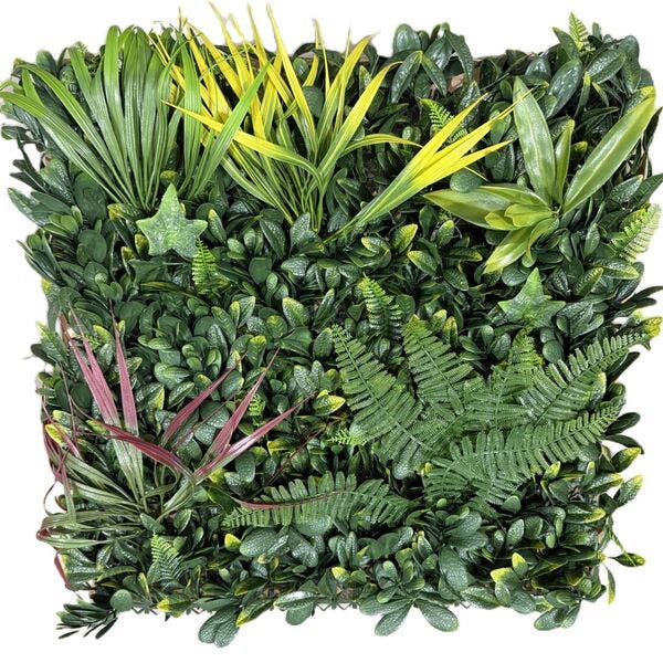 Painel Jardim Vertical Artificial Modulo Dec50x50cm - F5084g | Leroy Merlin